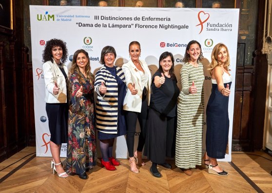 6 enfermeras oncológicas, premiadas en la III edición de las Distinciones `Dama de la Lámpara´